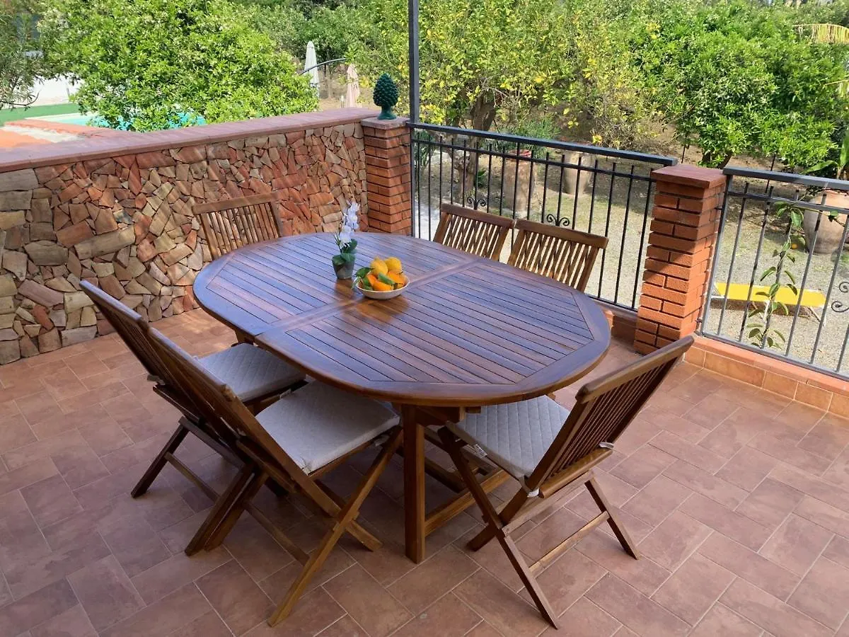 Villa Casa Della Zagara Trappitello Olaszország